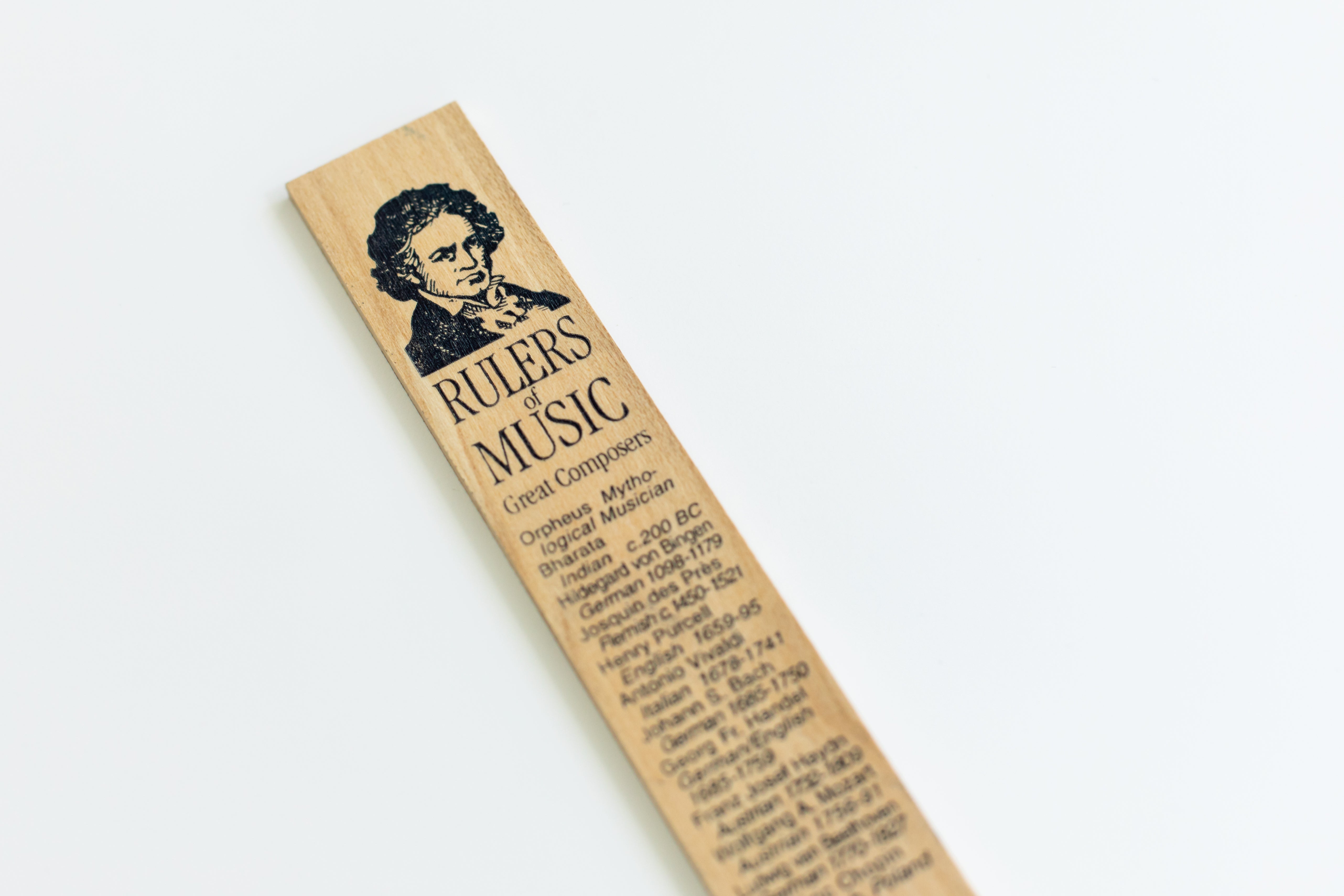 Rulers of Music Great Composers Ruler – Shop The Symphony